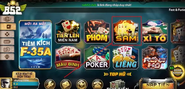 game mậu binh - Mậu Binh B52